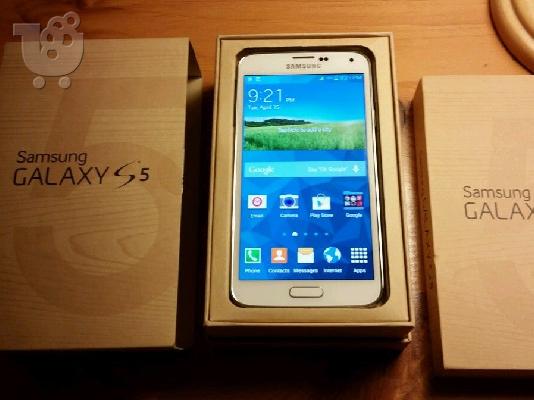 PoulaTo: Ολοκαίνουριο Samsung Galaxy S5 Duos SM-G900FD 5.1 '' (εργοστάσιο ξεκλείδωτη) 32GB Λευκό Τηλέφωνο
